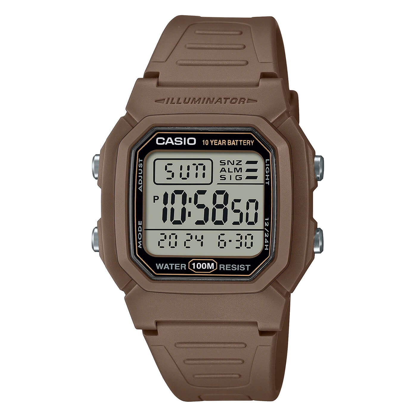 ĐỒNG HỒ NAM CASIO W-800H-5AVDF CHÍNH HÃNG